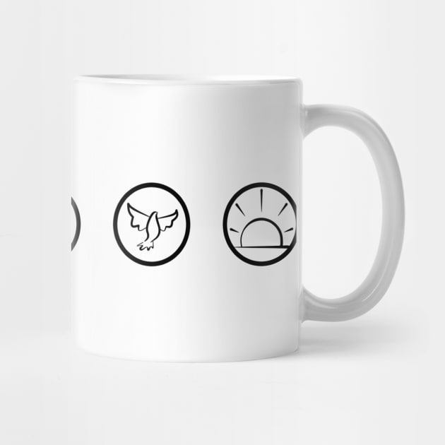 The Five Solas - Minimalist Christian Design by SpitfireCreates